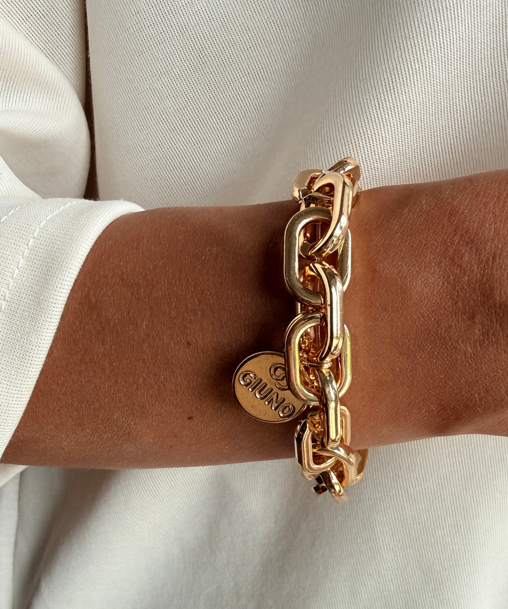 Kettenarmband in Goldoptik
