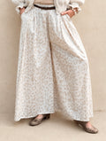 Weite Leo Hose Creme