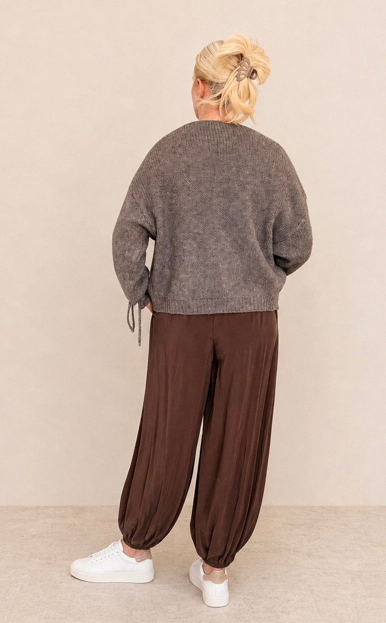 Leichte Hose Braun