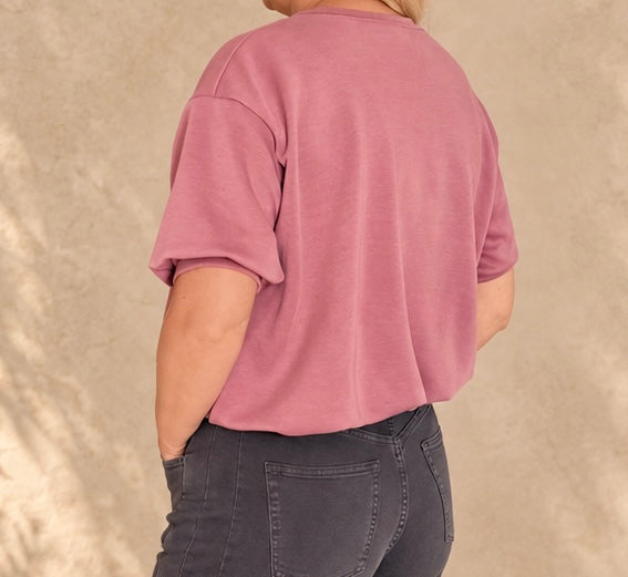 Kurzshirt Rosé Chic