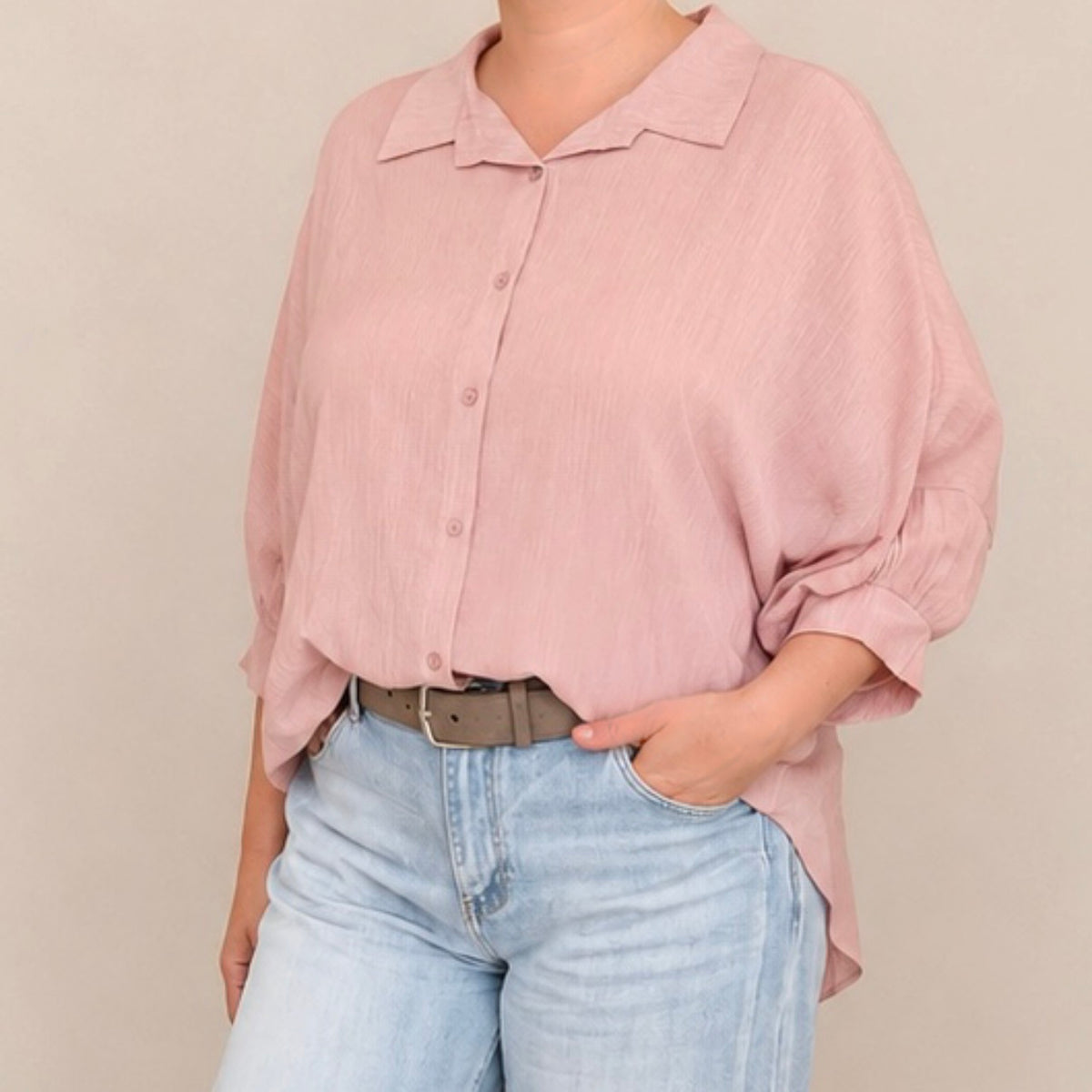 Strukturbluse Rosalie