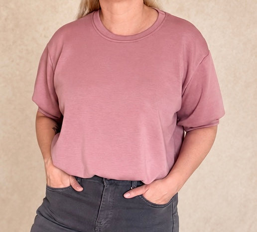 Kurzshirt Rosé Chic