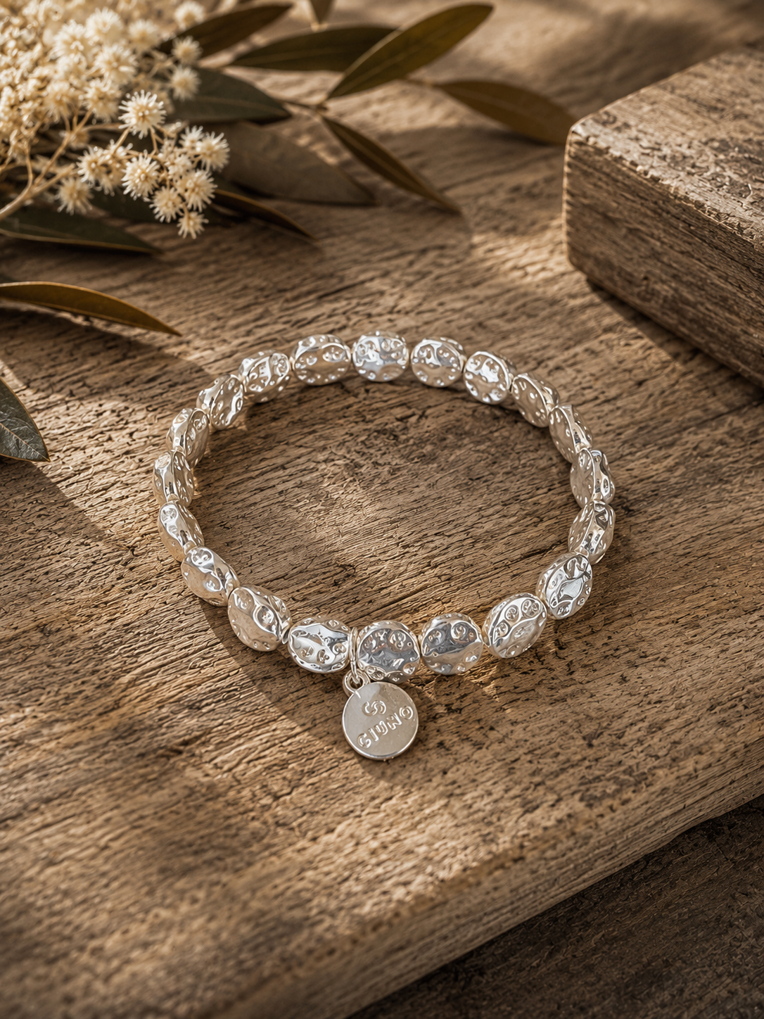Silbertalerarmband