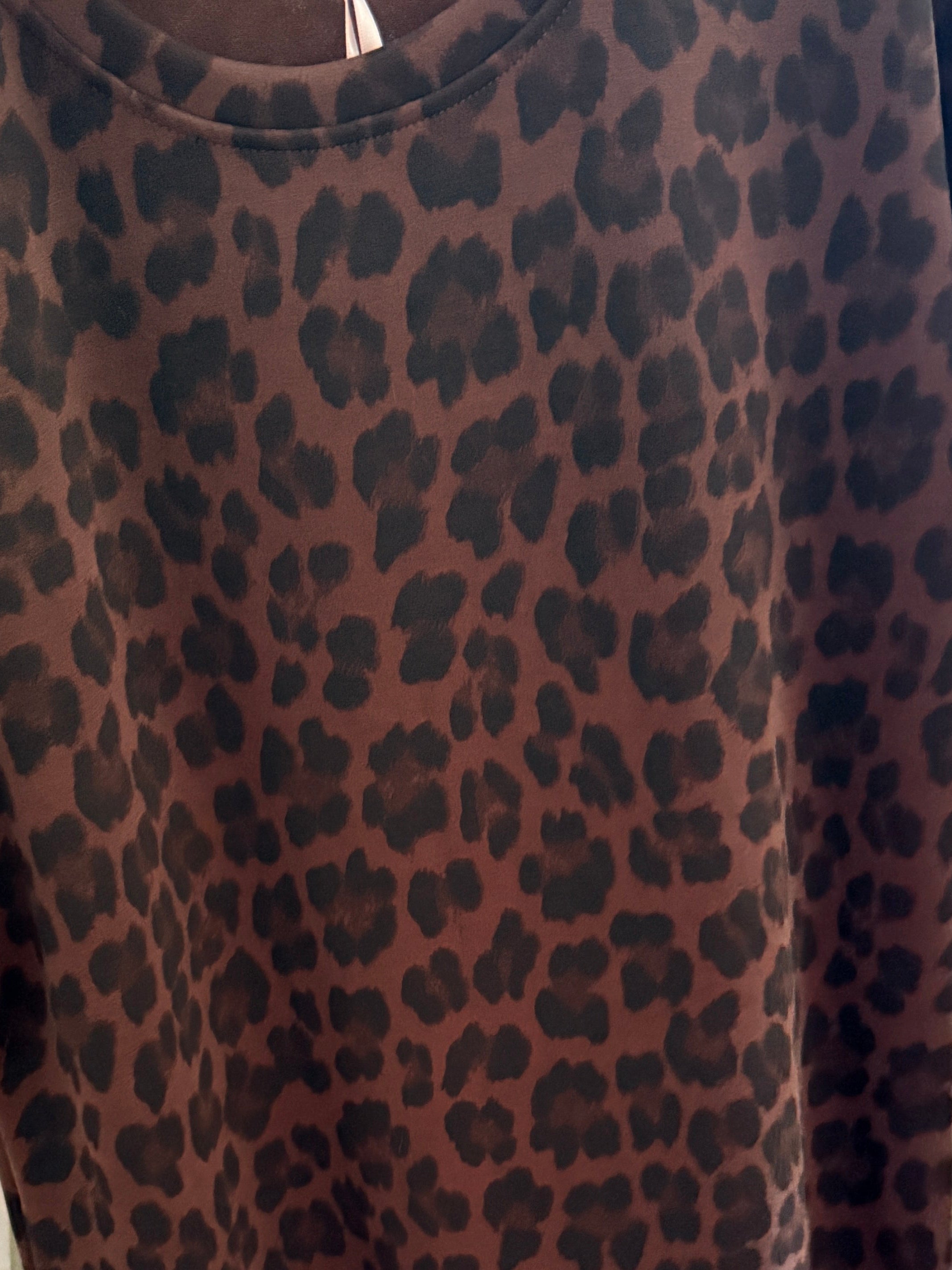 Shirtkleid Leo braun