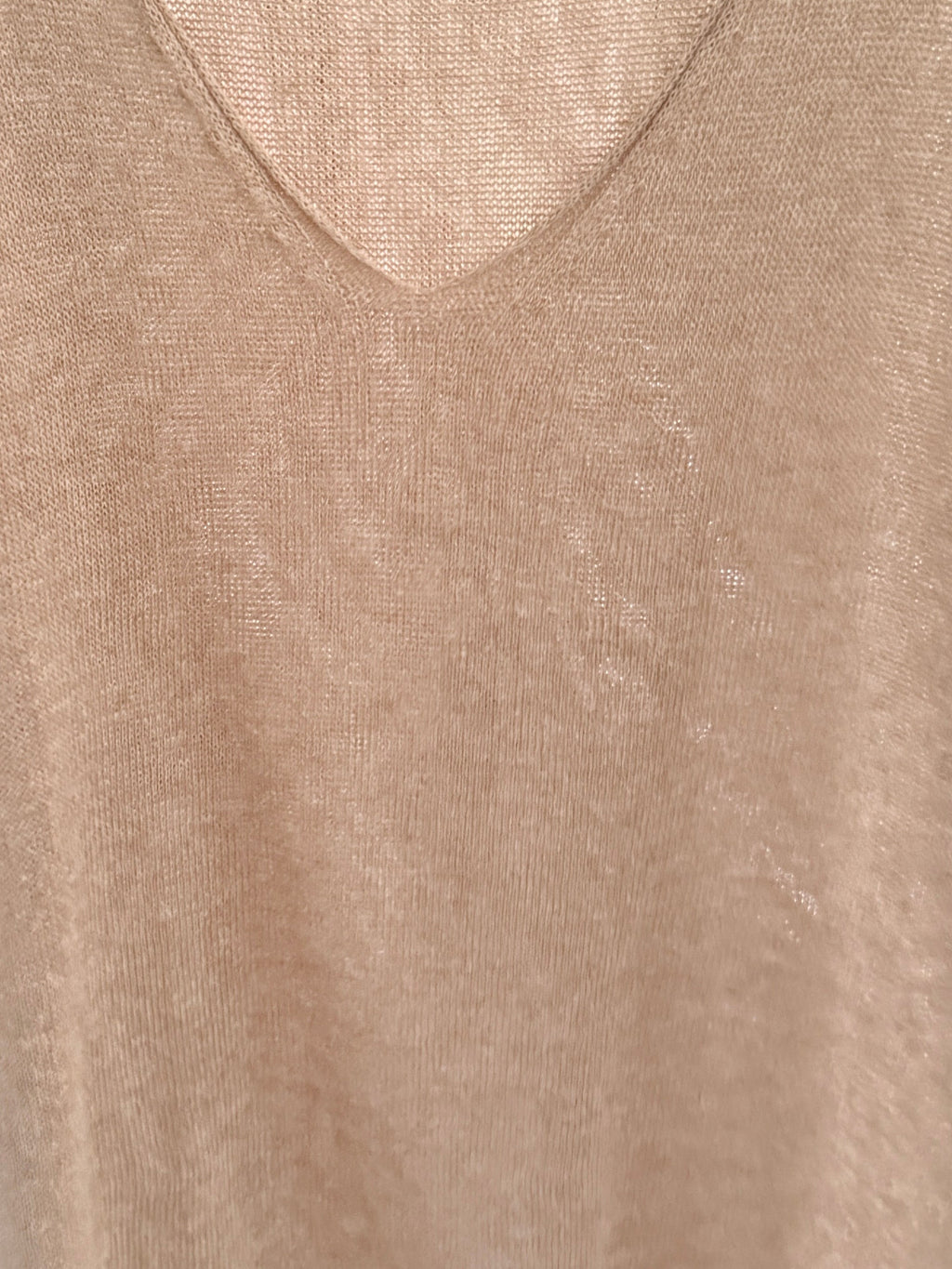 Feinstrick Top beige