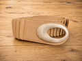 Stretchgürtel creme 103 cm