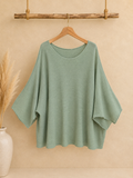 Feines Strickshirt Grün
