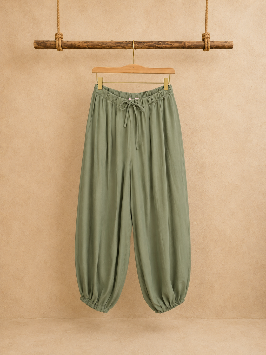 Leichte Hose Olive
