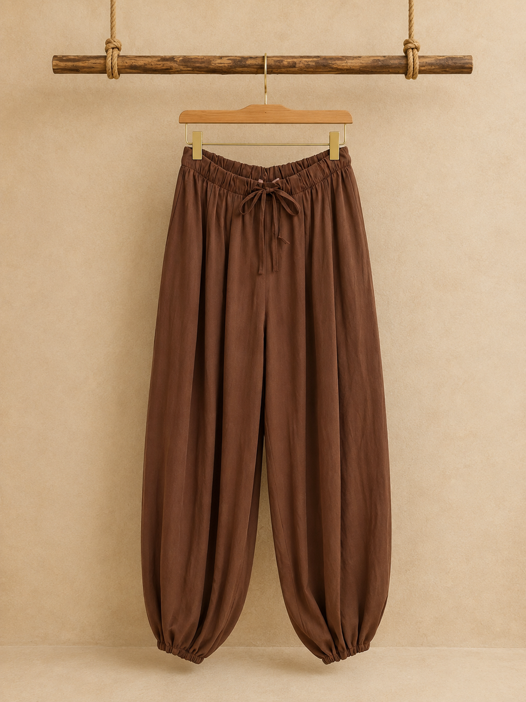 Leichte Hose Braun