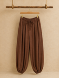 Leichte Hose Braun