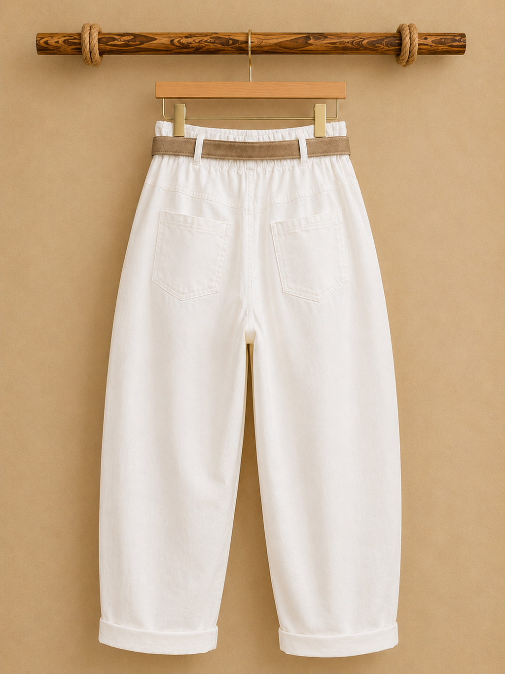 Barrel Hose Offwhite