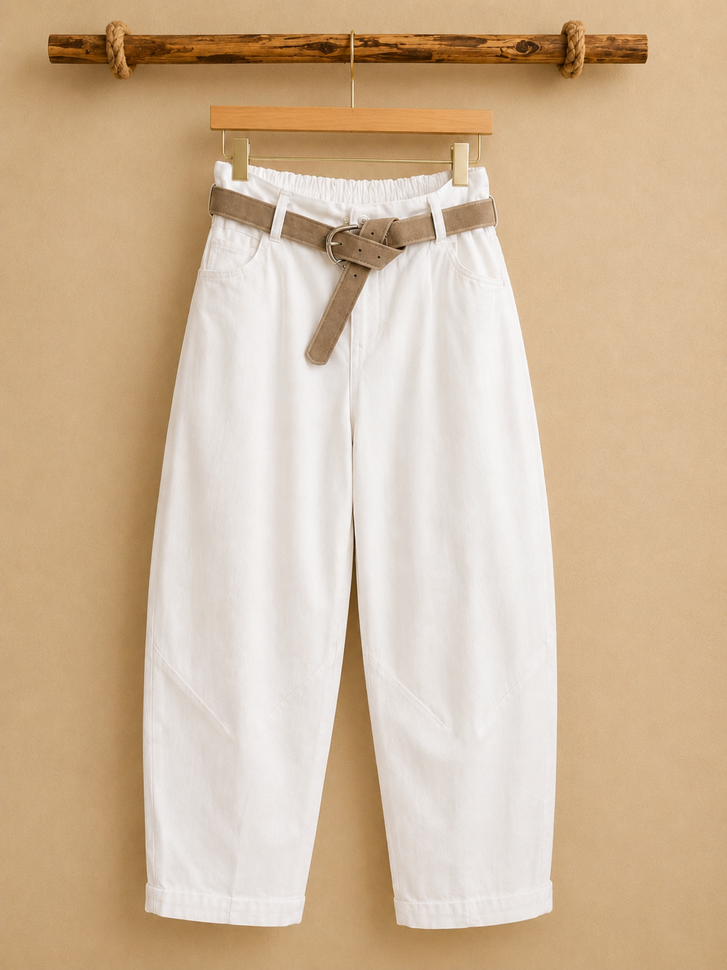 Barrel Hose Offwhite