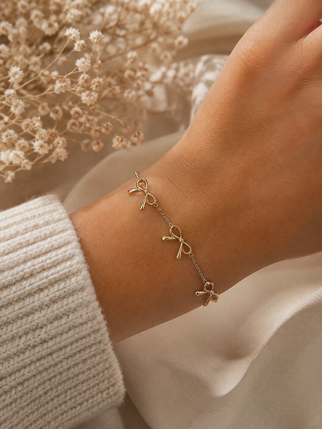 Armband Schleifchen