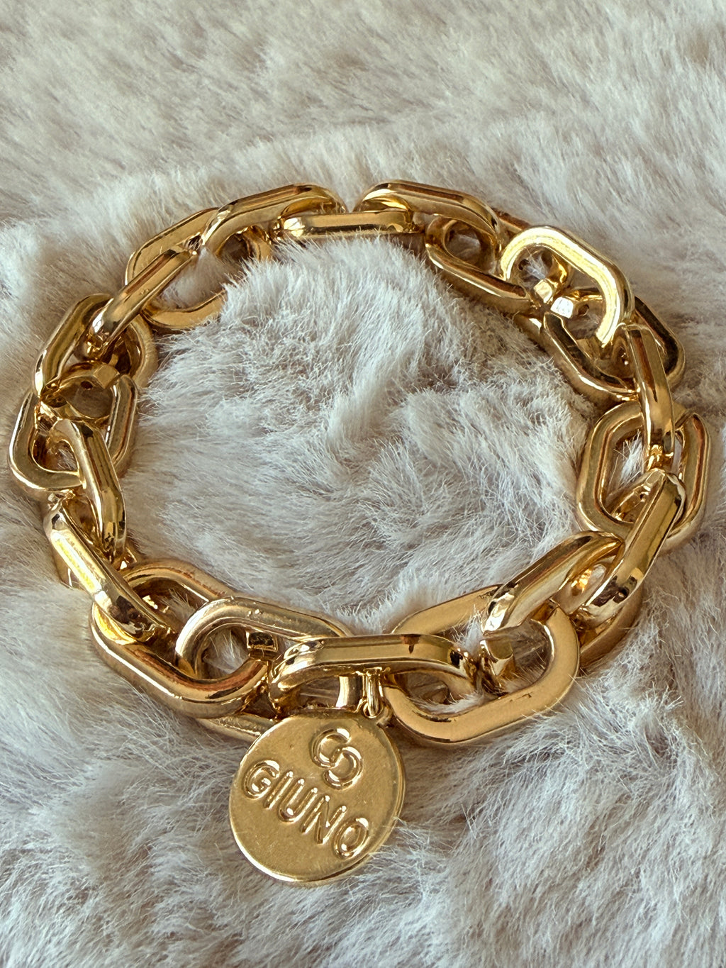 Kettenarmband in Goldoptik