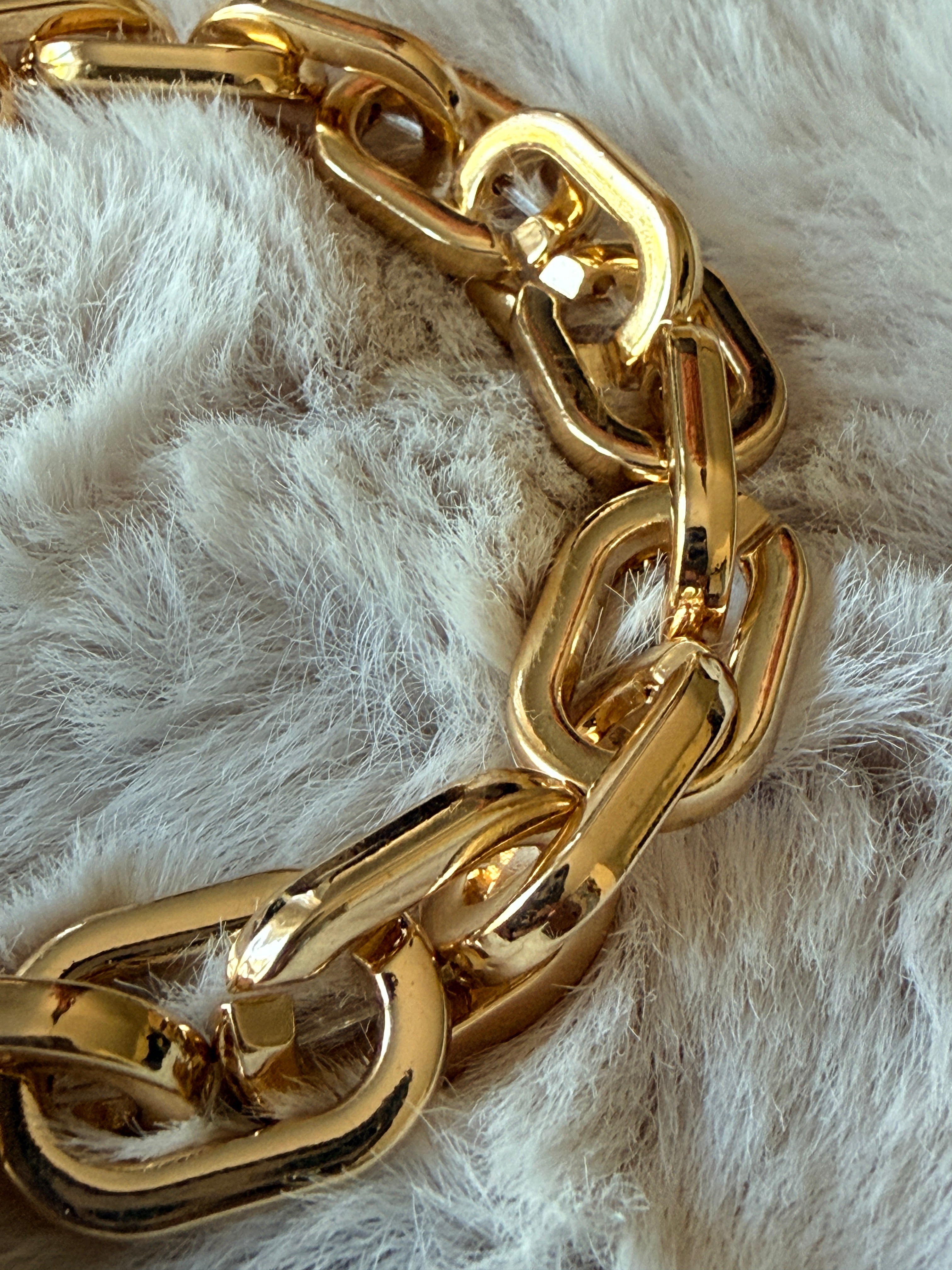 Kettenarmband in Goldoptik